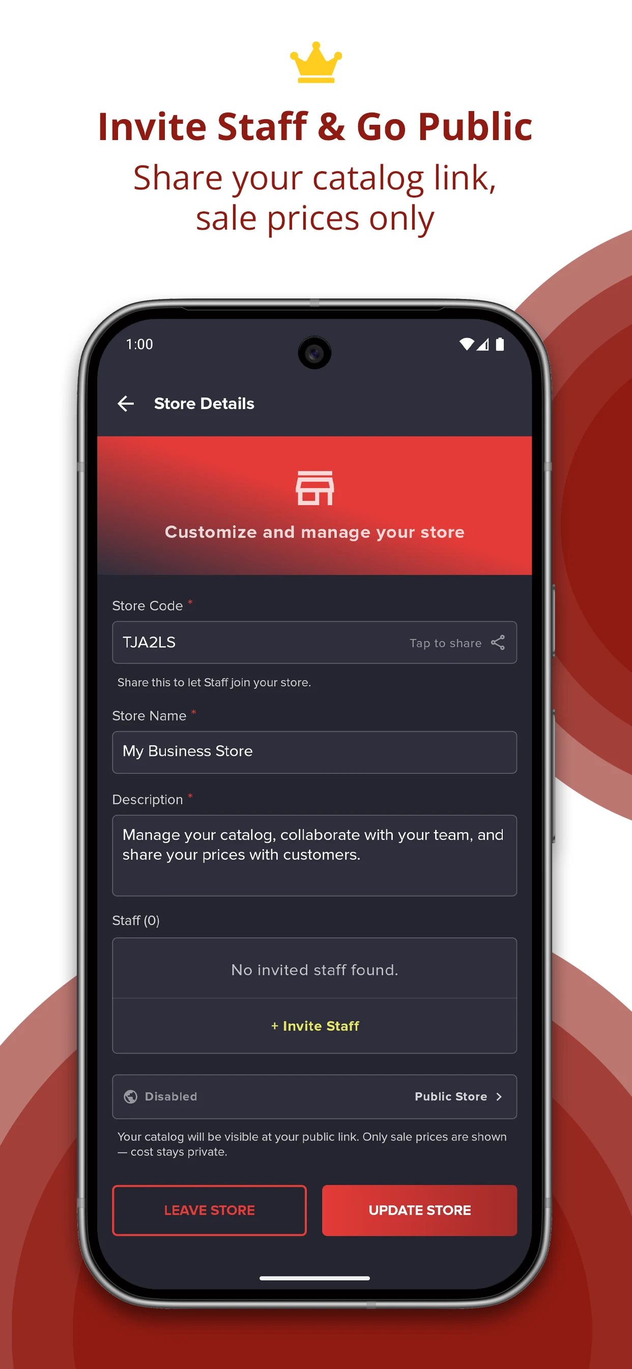 Make Price List & Invoice screenshot